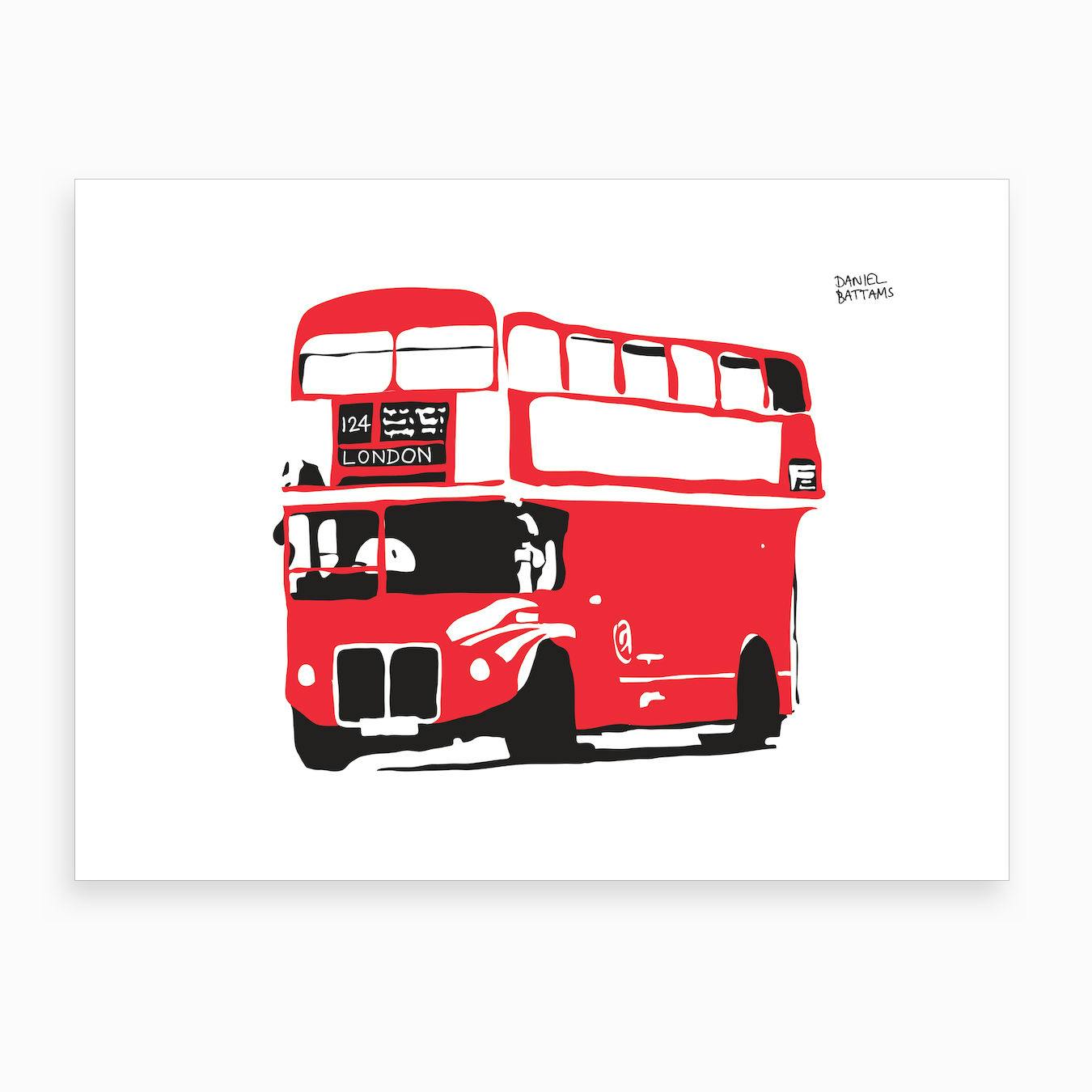 Vinilo decorativo London City bus 